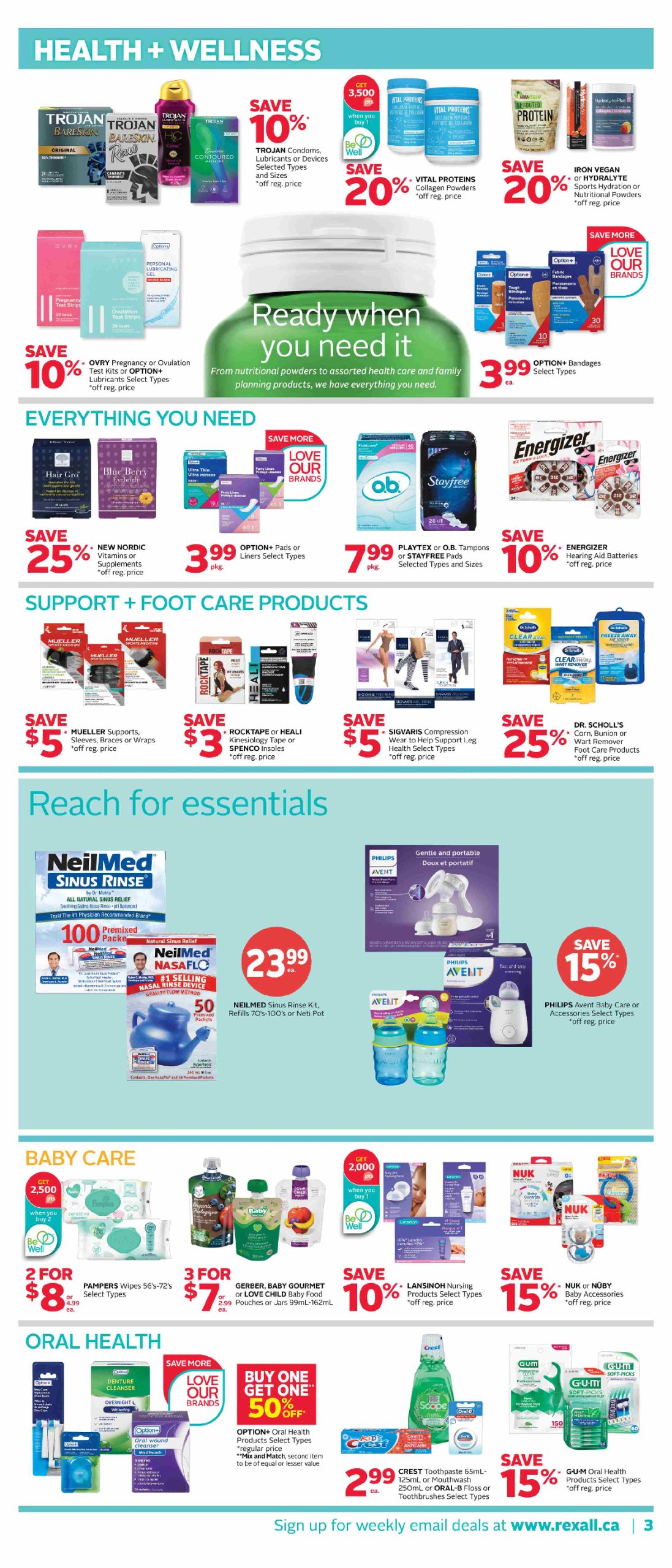 rexall - Rexall flyer valid from 07-25 - 07-31 - page: 8