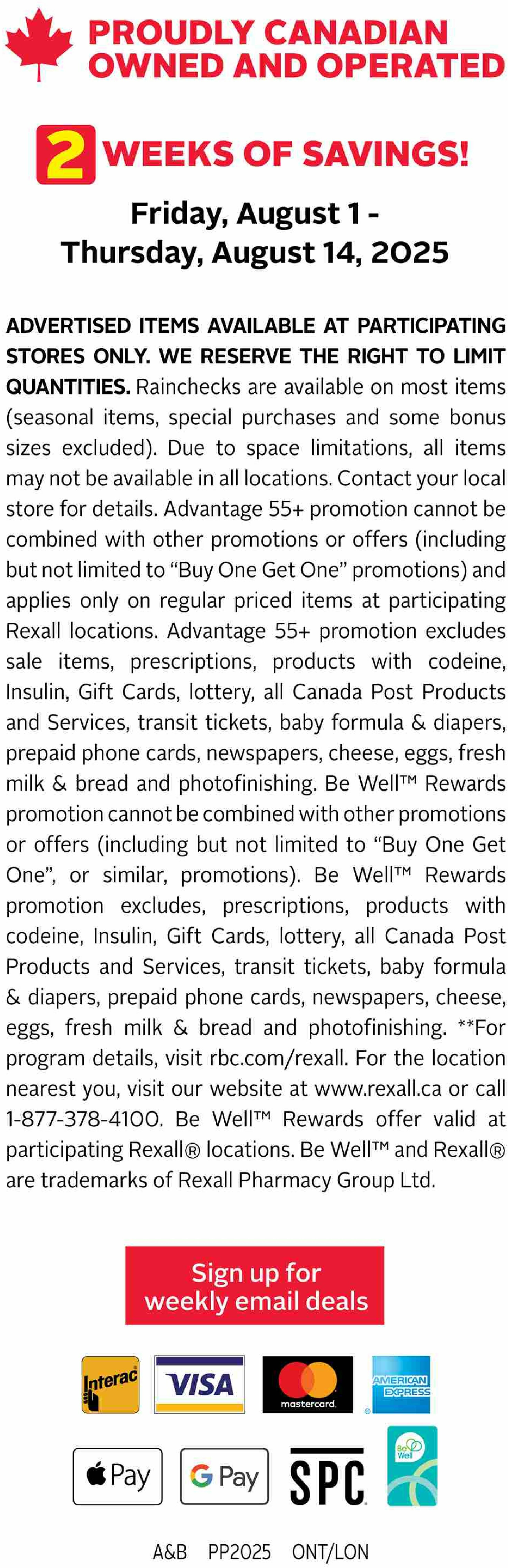 rexall - Rexall flyer valid from 08-08 - 08-14 - page: 18