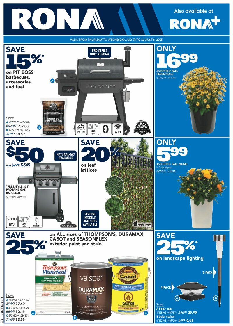 rona - Rona flyer valid from 07-31 - 08-06