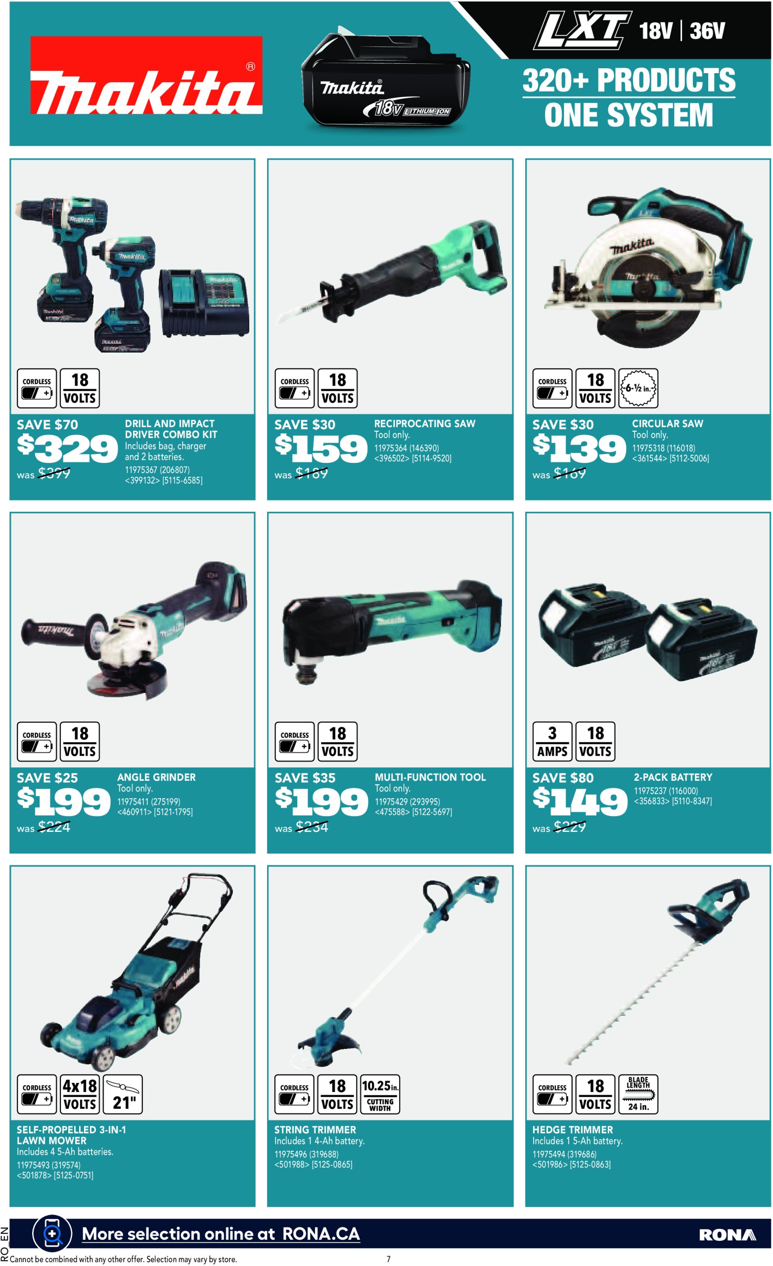 rona - Rona - Tools Catalogue flyer valid from 05-08 - 07-30 - page: 8