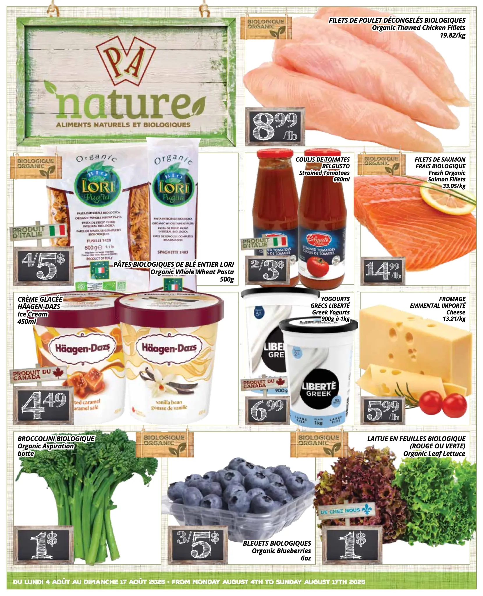 supermarche-pa - Supermarché PA - Nature flyer valid from 08-04 - 08-17