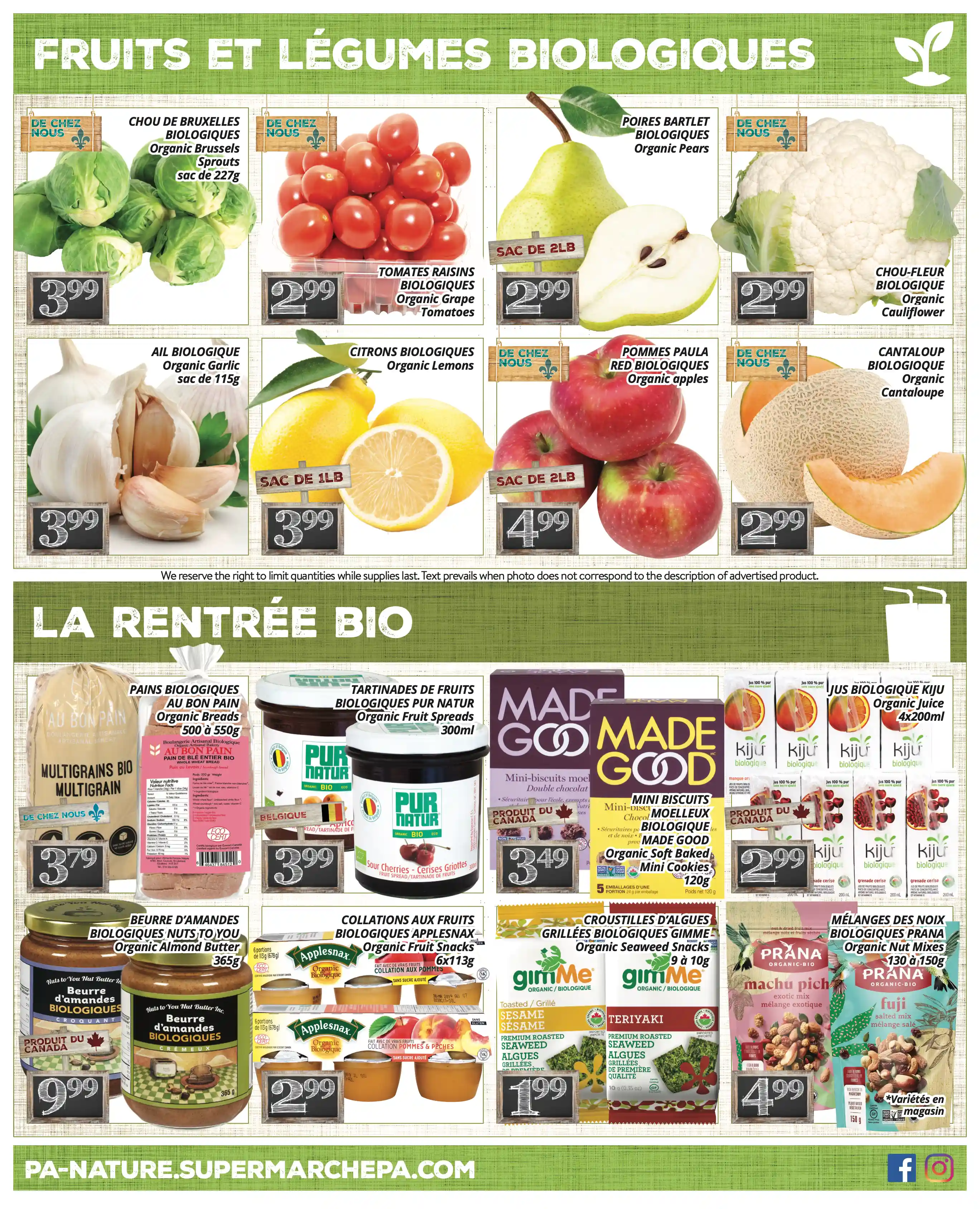 supermarche-pa - Supermarché PA - Nature flyer valid from 08-18 - 08-31 - page: 4