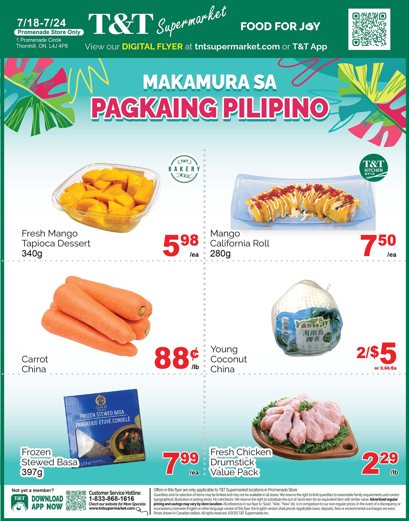 t-t - T&T - Makamura sa Pagkaing Pilipino flyer valid from 07-18 - 07-24