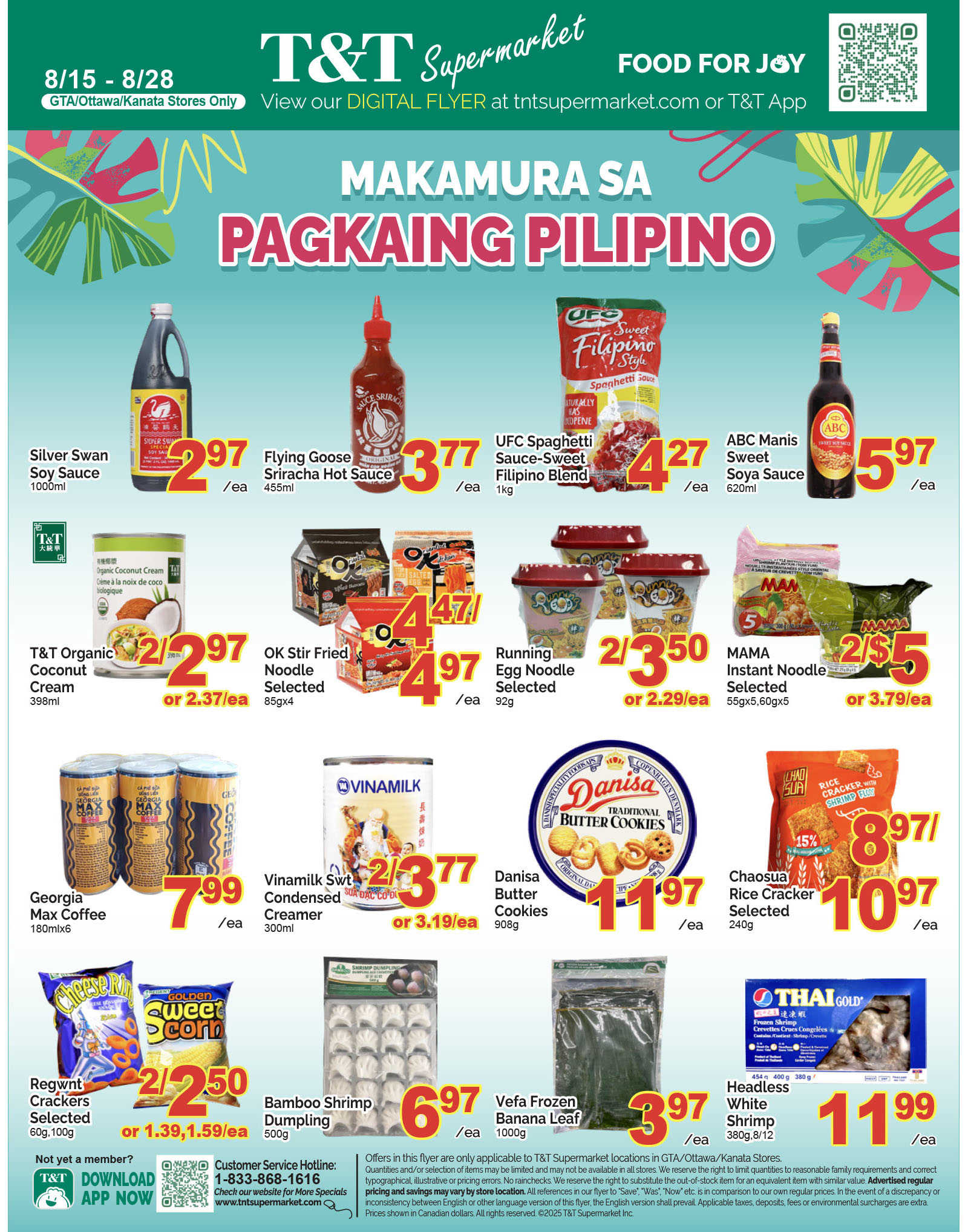 t-t - T&T - Makamura sa Pagkaing Pilipino flyer valid from 08-15 - 08-28