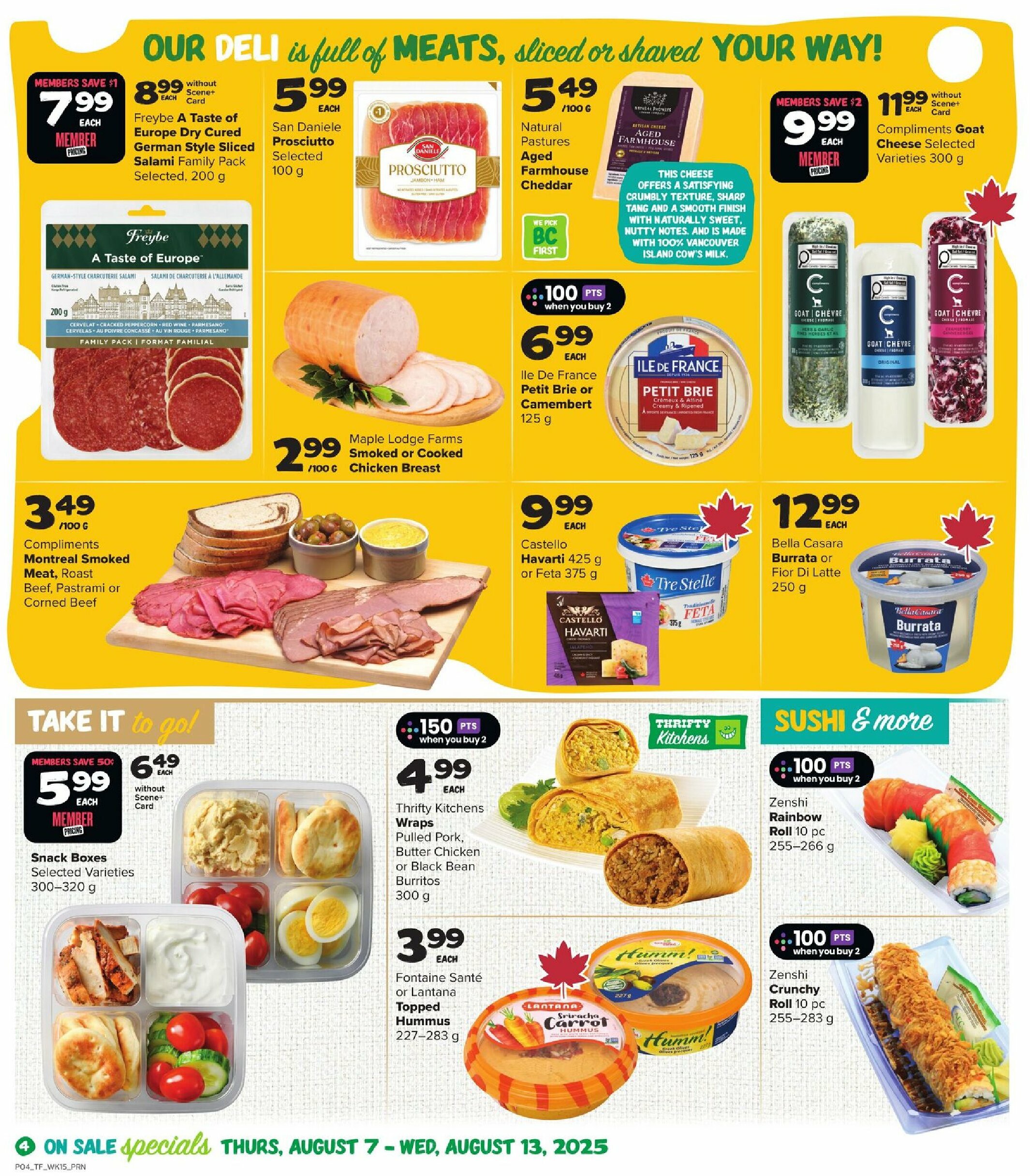 thrifty-foods - Thrifty Foods flyer valid from 08-07 - 08-13 - page: 6