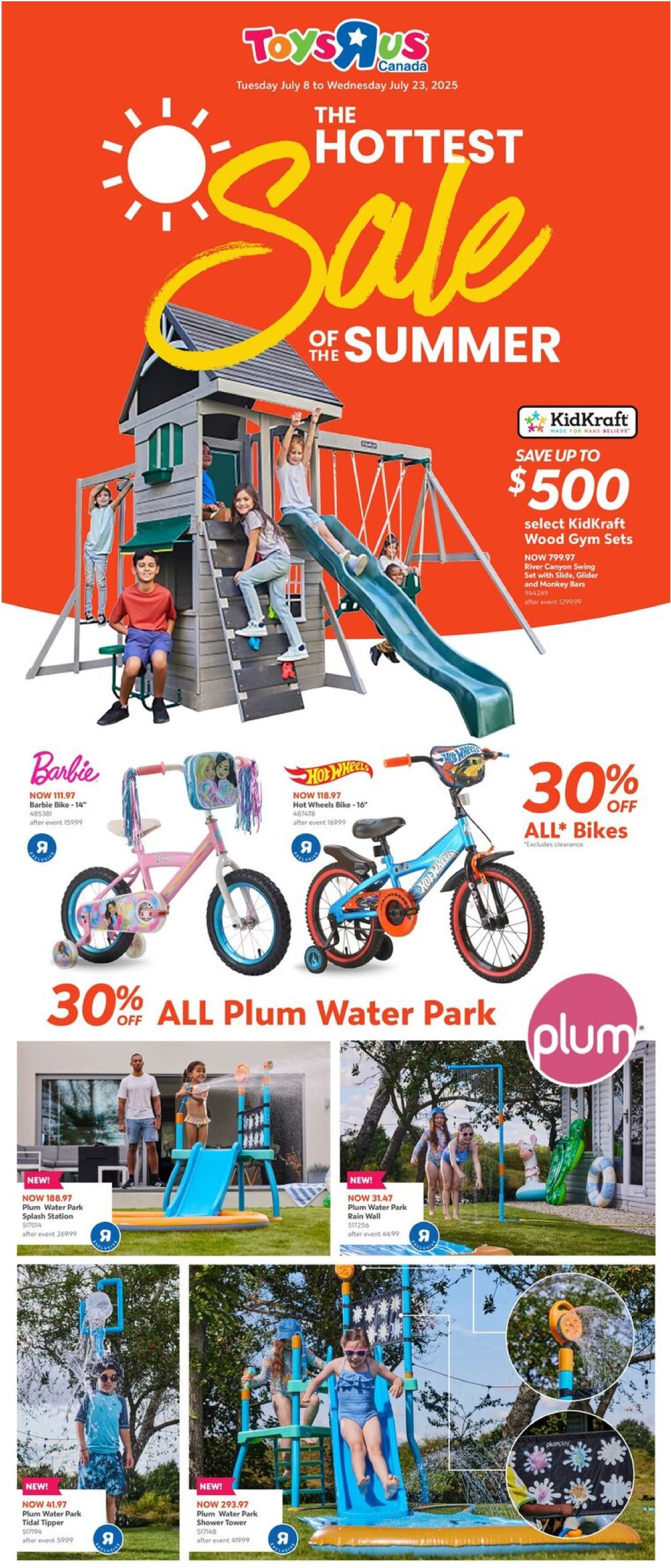 toysrus - Toysrus flyer valid from 07-08 - 07-23