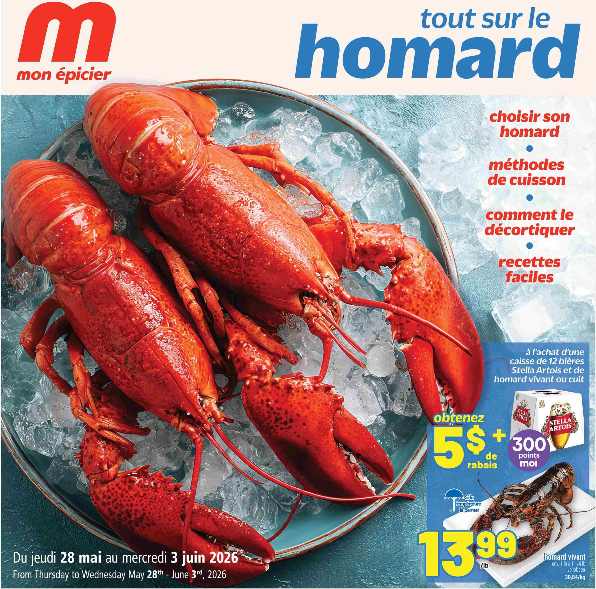 metro - Metro - Tout sur le homard Flyer Valid from 2026-05-28 to 2026-06-03