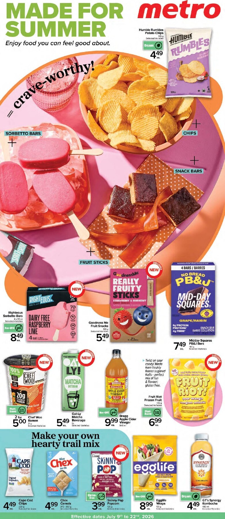 metro - New Metro - Summer Flyer for This Week – 2026-07-09 to 2026-07-22