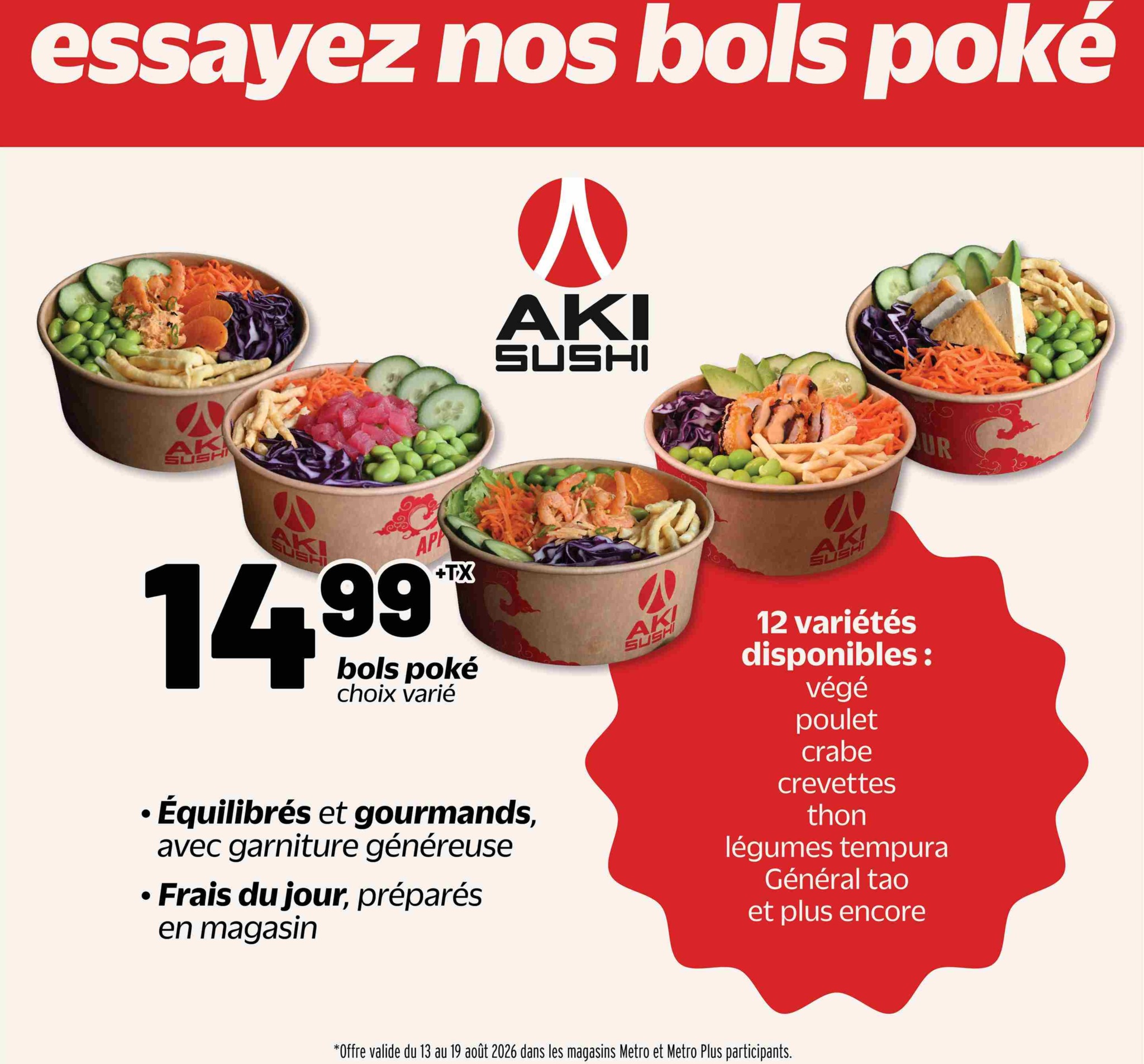metro - New Metro - Quebec Flyer for This Week – 2026-08-13 to 2026-08-19 - page: 12
