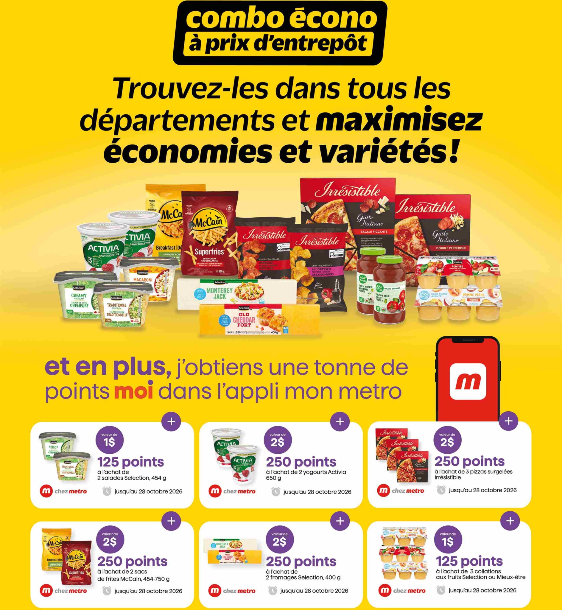 metro - New Metro - Cahier mmmaximisez (QC) Flyer for This Week – 2026-10-01 to 2026-10-07 - page: 6