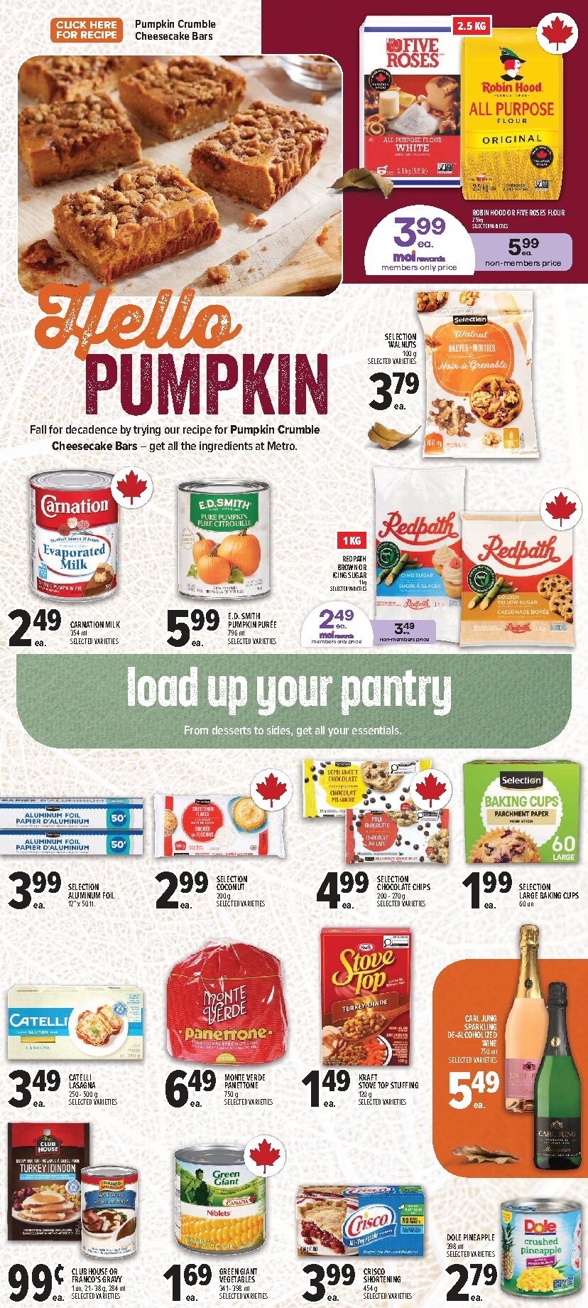 metro - New Metro - Thanksgiving Specials Flyer for This Week – 2026-10-01 to 2026-10-07 - page: 11