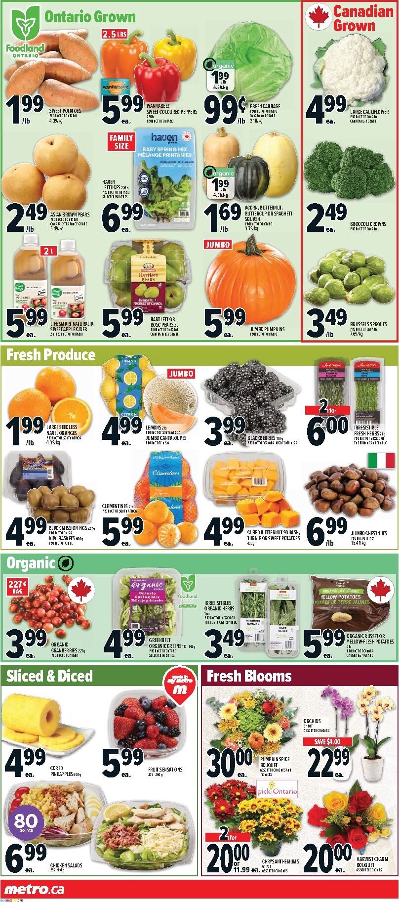 metro - Metro - Thanksgiving Specials Flyer Valid from 2026-10-01 to 2026-10-07 - page: 3