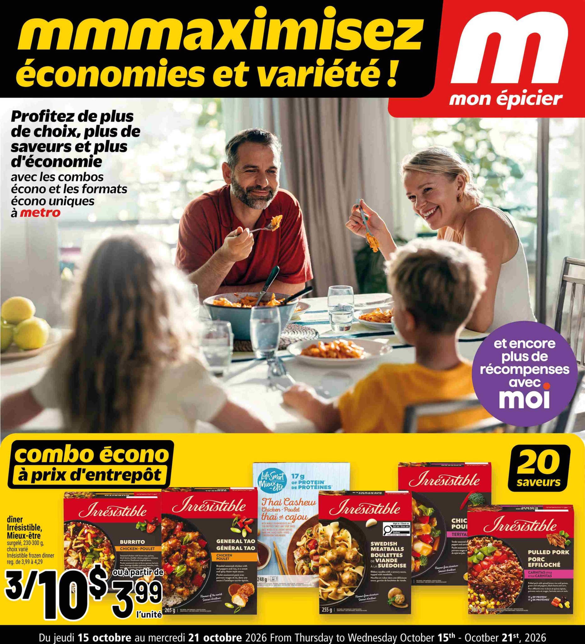 metro - New Metro - Mmmaximisez (QC) Flyer for This Week – 2026-10-15 to 2026-10-21