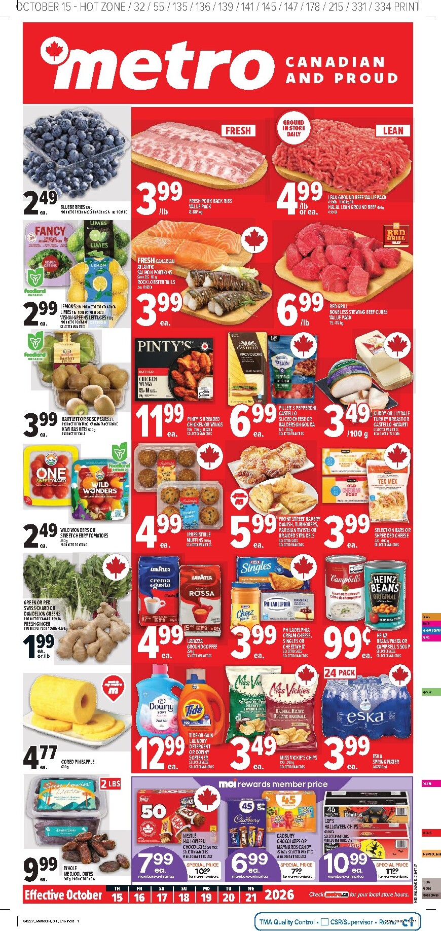 metro - Metro - Ontario Flyer Valid from 2026-10-15 to 2026-10-21
