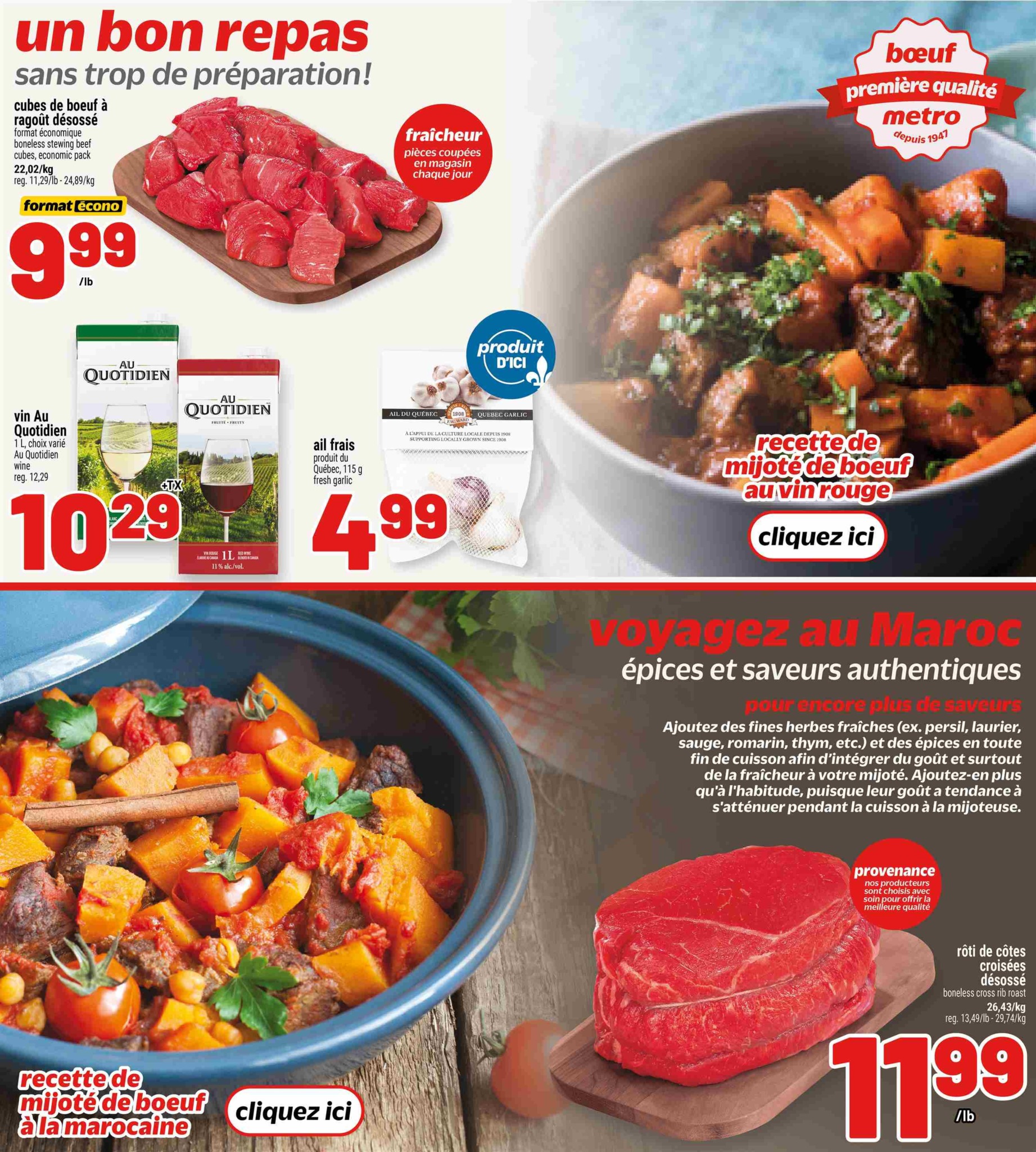 metro - New Metro - Cahier Mijotés (QC) Flyer for This Week – 2026-10-29 to 2026-11-04 - page: 4