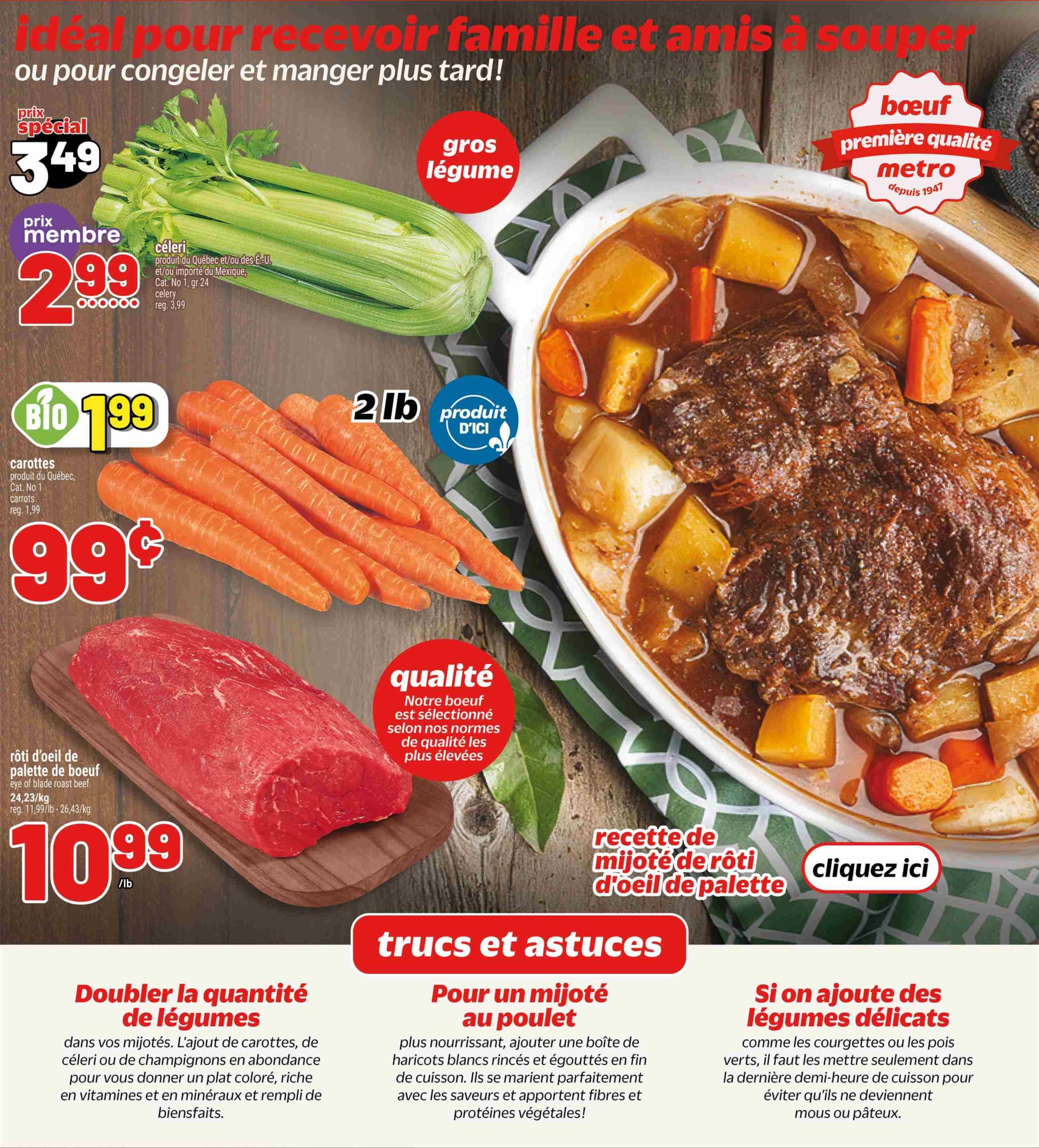 metro - New Metro - Cahier Mijotés (QC) Flyer for This Week – 2026-10-29 to 2026-11-04 - page: 5