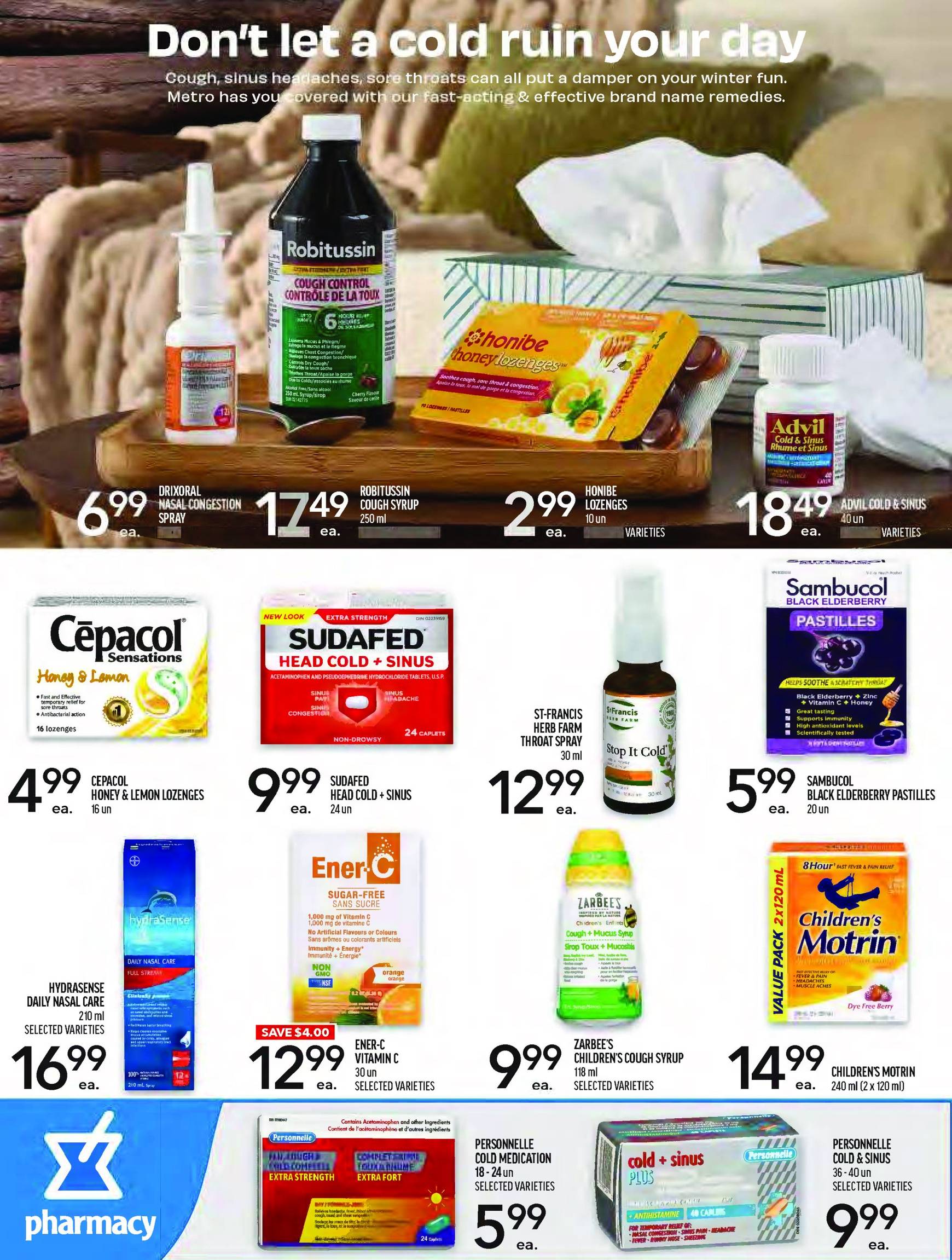 metro - Metro - Pharmacy flyer valid from 11-28 - 12-04