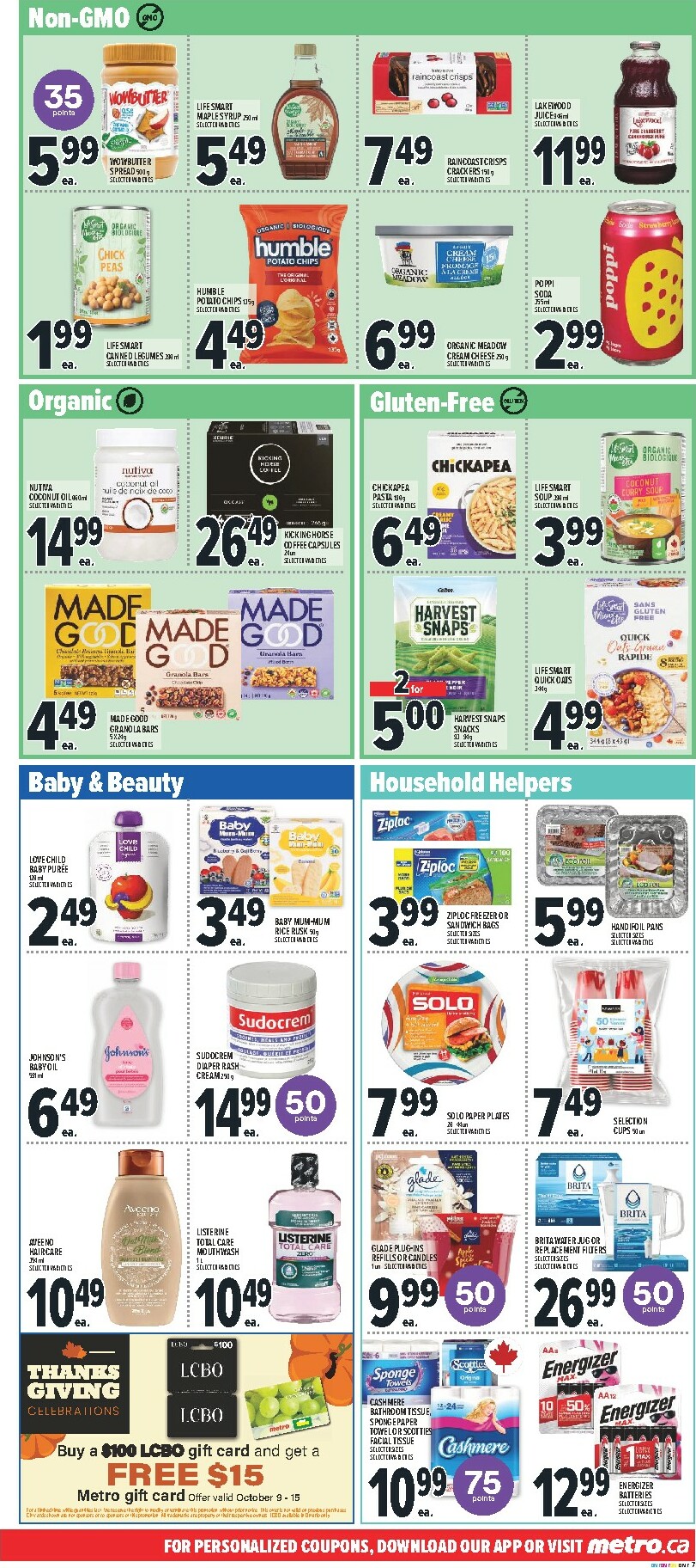 metro - Metro flyer valid from 10-09 - 10-15 - page: 13