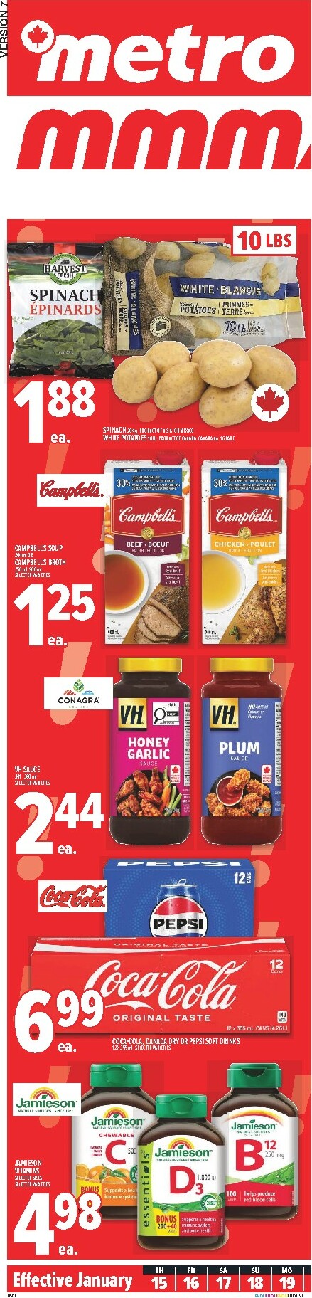 metro - Metro Flyer Valid From 01-15 to 01-21