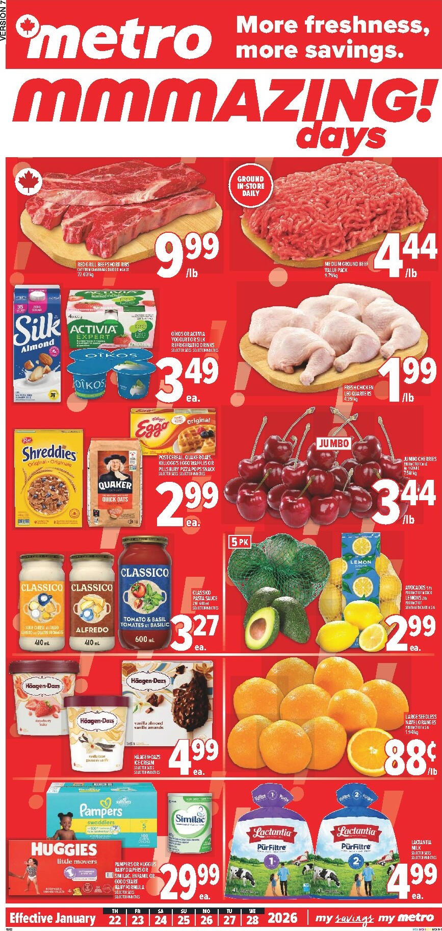 metro - Metro Flyer Valid From 01-22 to 01-28 - page: 2