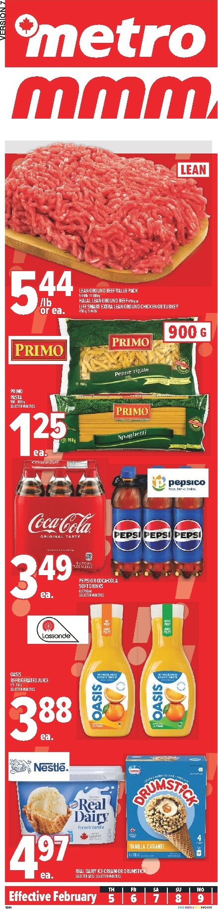 metro - Metro Flyer Valid From 2026-02-05 to 2026-02-11 - page: 1