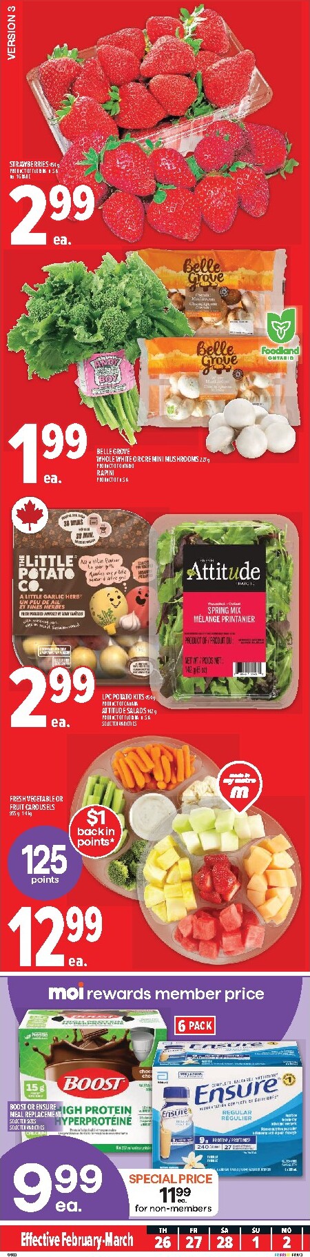 metro - Metro Flyer Valid From 2026-02-26 to 2026-03-04 - page: 1