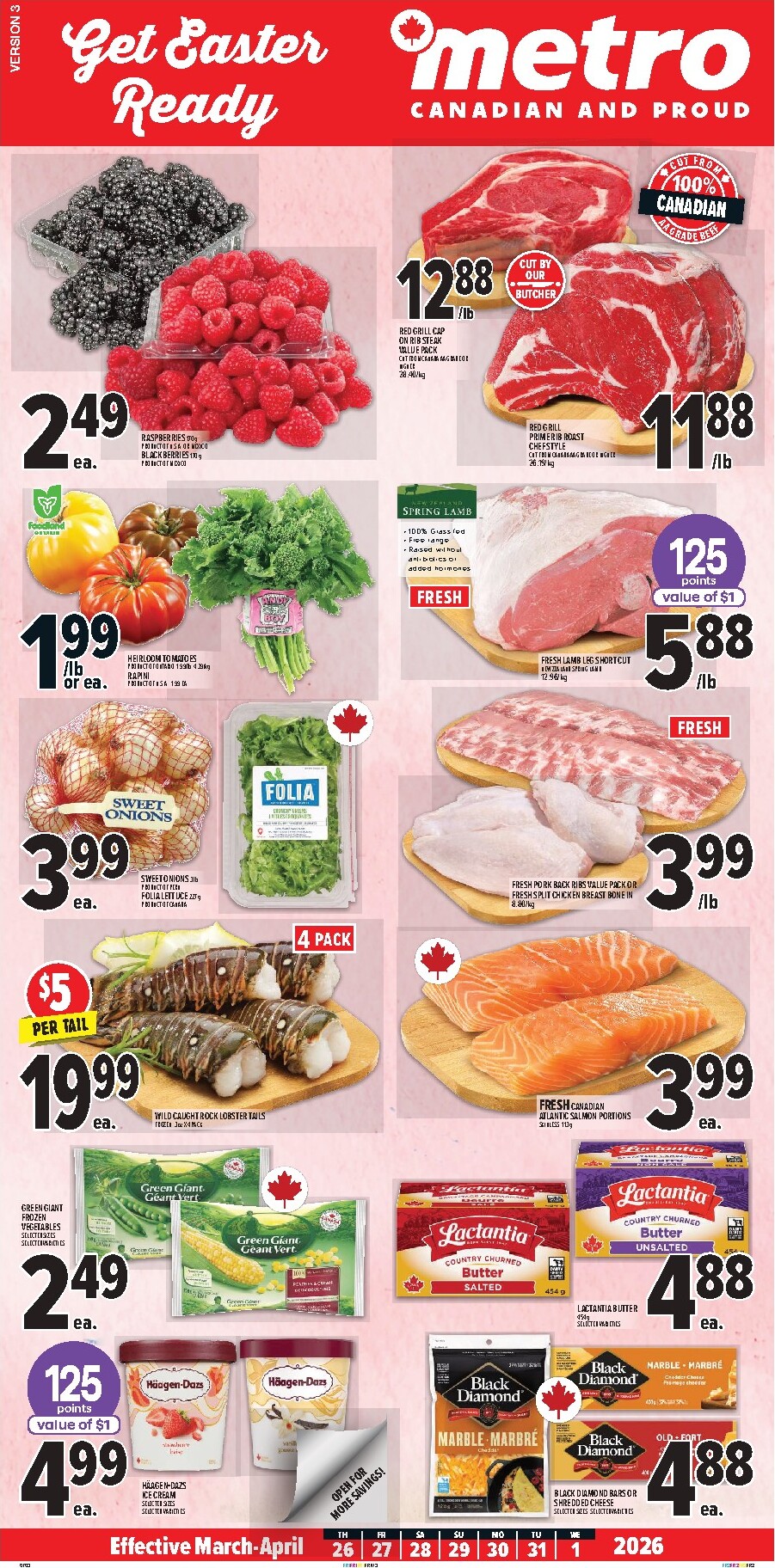 metro - Metro Flyer Valid From 2026-03-26 to 2026-04-01