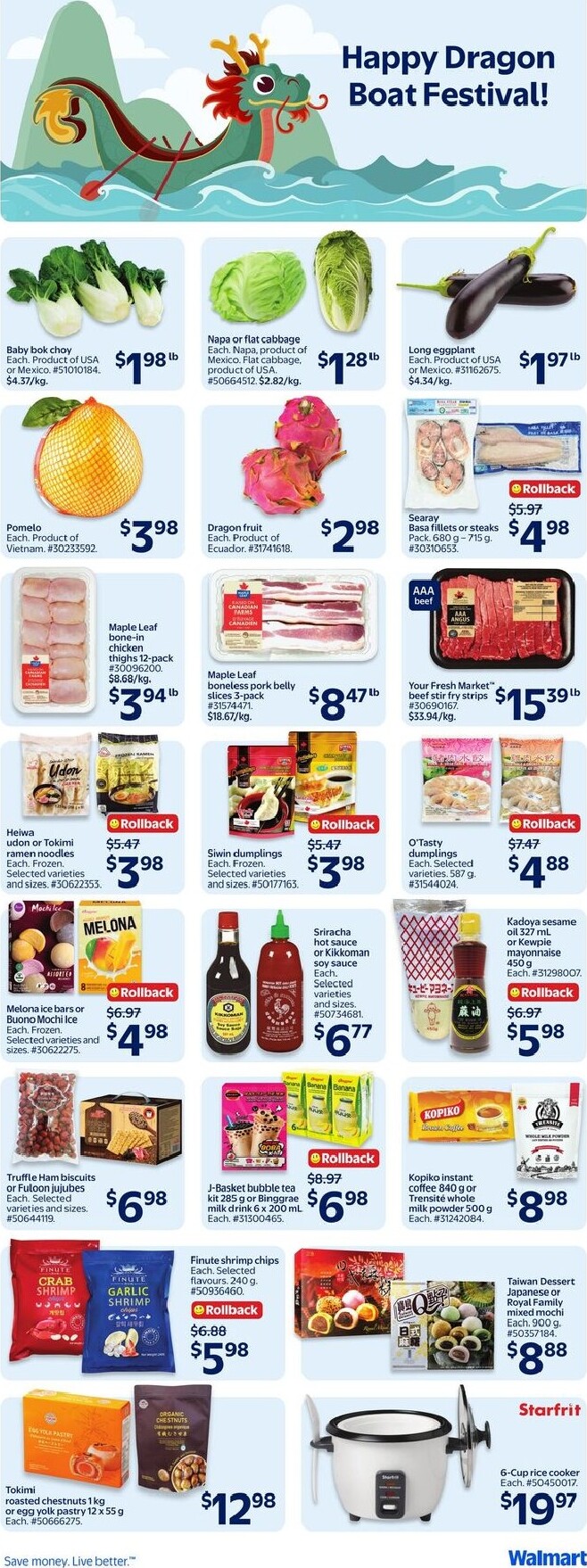 walmart - New Walmart - Dragon Boat Flyer for This Week – 2026-05-28 to 2026-06-24 - page: 2