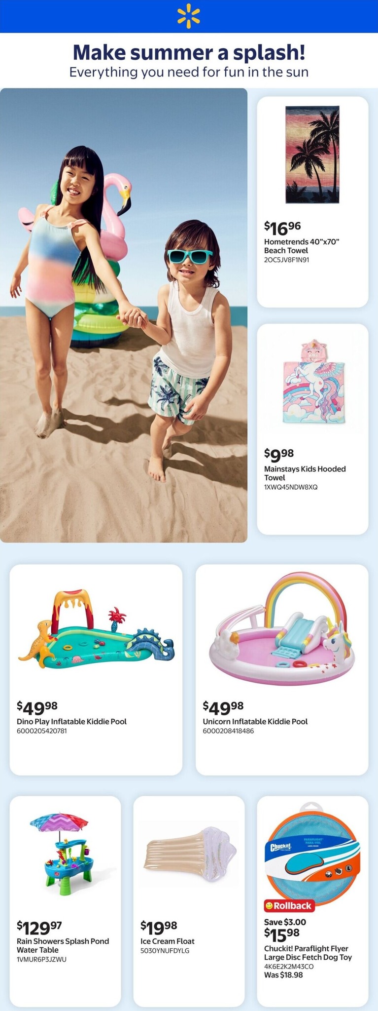 walmart - New Walmart - Summer Outdoor Guide Flyer for This Week – 2026-06-04 to 2026-06-17