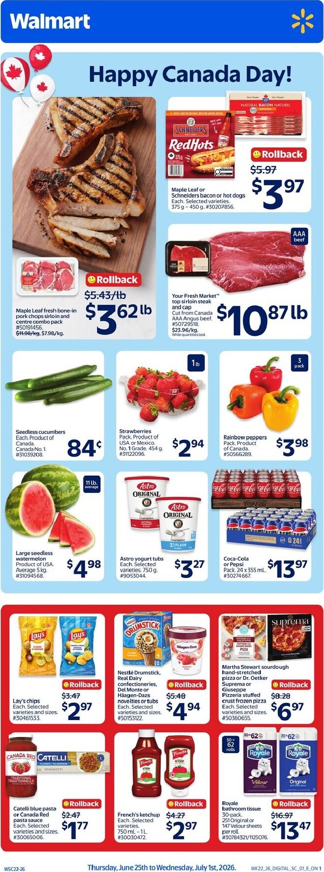 walmart - New Walmart Flyer for This Week – 2026-06-25 to 2026-07-01