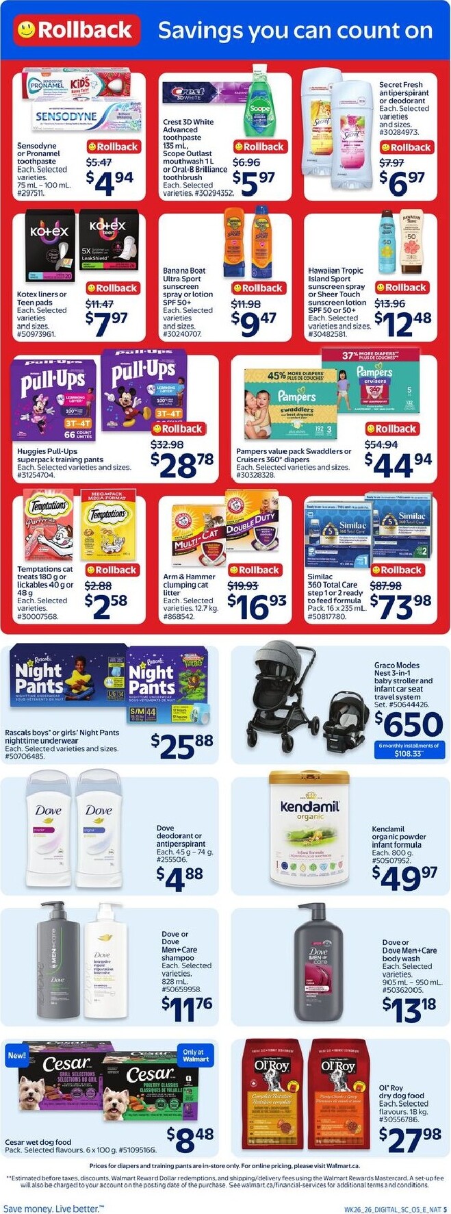 walmart - New Walmart Flyer for This Week – 2026-07-23 to 2026-07-29 - page: 7