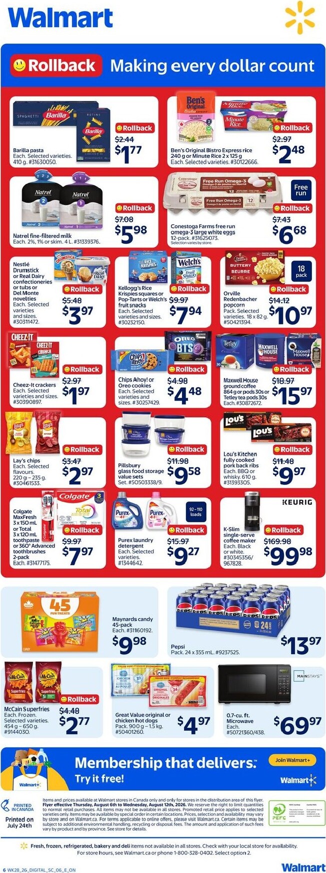 walmart - New Walmart Flyer for This Week – 2026-08-06 to 2026-08-12 - page: 2