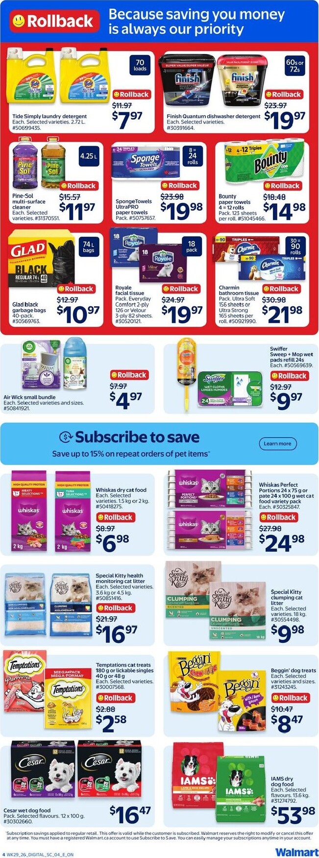 walmart - New Walmart Flyer for This Week – 2026-08-13 to 2026-08-19 - page: 6