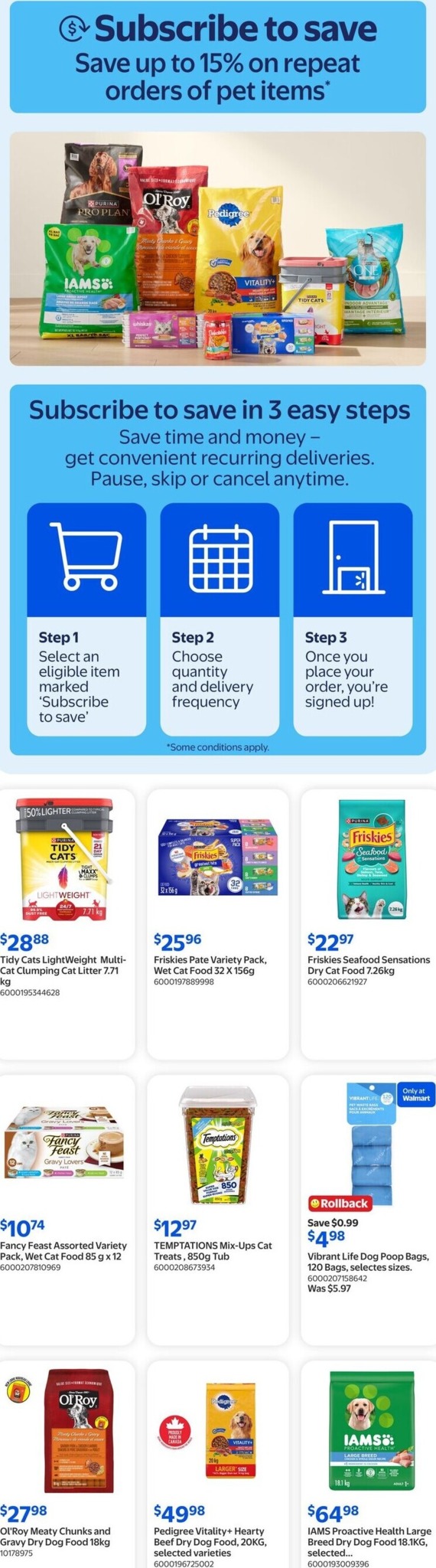 walmart - Walmart - The Pet Event Flyer Valid from 2026-08-06 to 2026-08-12 - page: 12