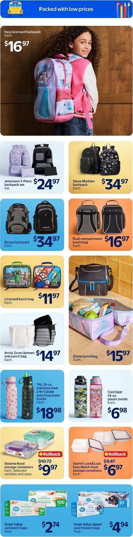 walmart - Walmart - Back to School Flyer Valid from 2026-08-06 to 2026-08-12 - page: 11