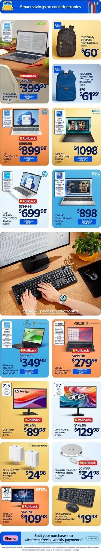 walmart - Walmart - Back to School Flyer Valid from 2026-08-06 to 2026-08-12 - page: 6