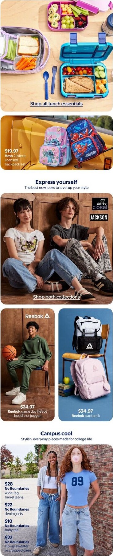 walmart - Walmart - Back to School in Style Flyer Valid from 2026-07-30 to 2026-09-16 - page: 8