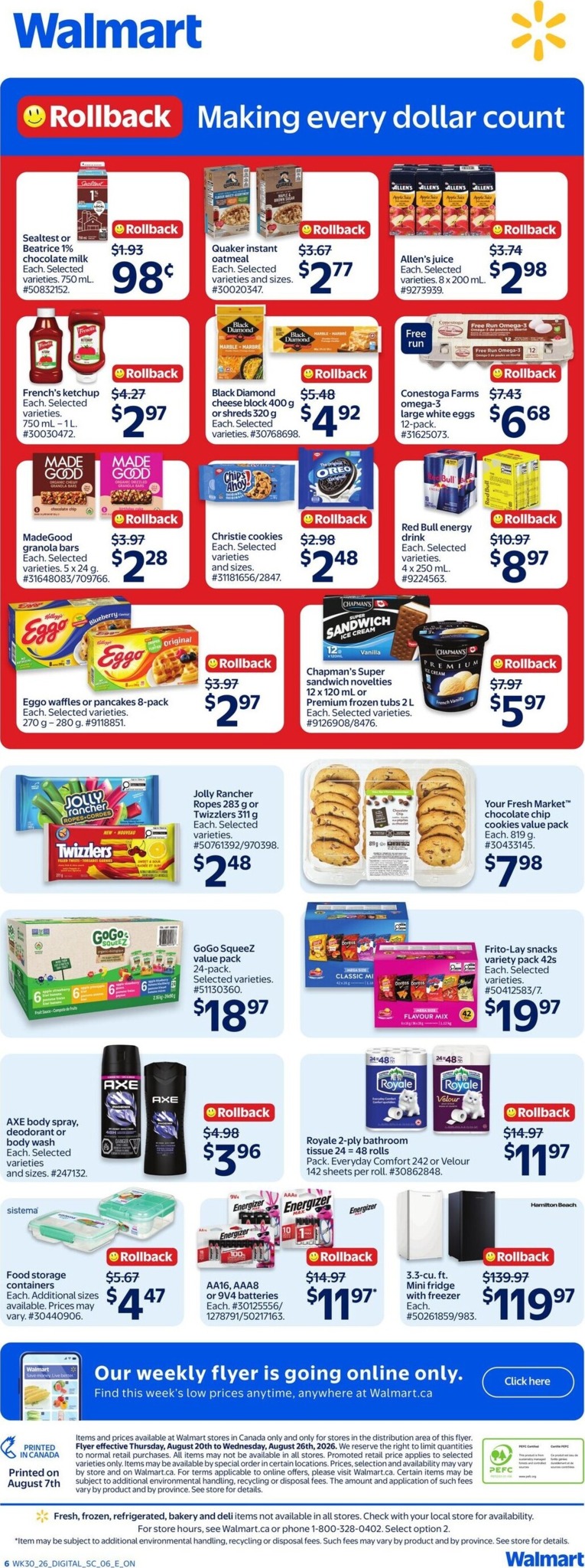 walmart - New Walmart Flyer for This Week – 2026-08-20 to 2026-08-26 - page: 2