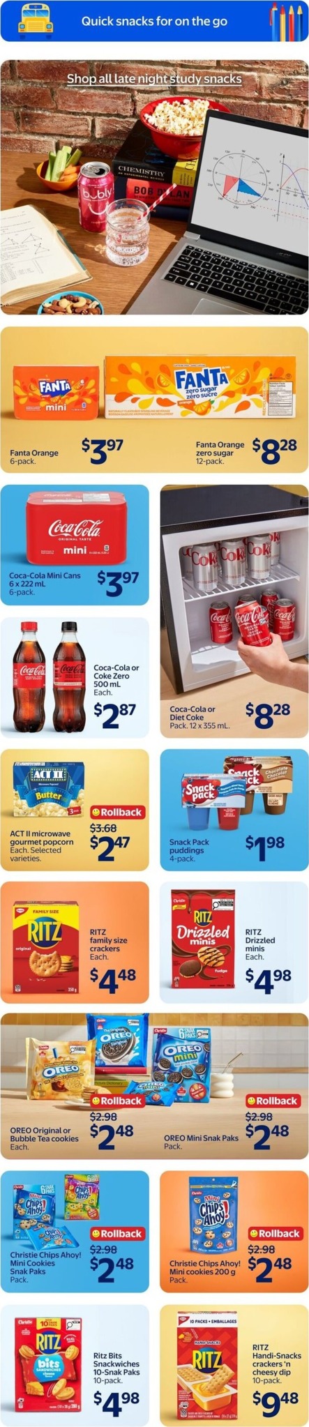 walmart - New Walmart - Back to School Flyer for This Week – 2026-08-20 to 2026-08-26 - page: 12