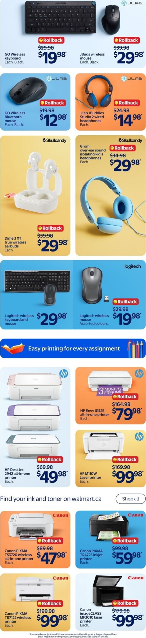 walmart - New Walmart - Back to School Flyer for This Week – 2026-08-20 to 2026-08-26 - page: 9