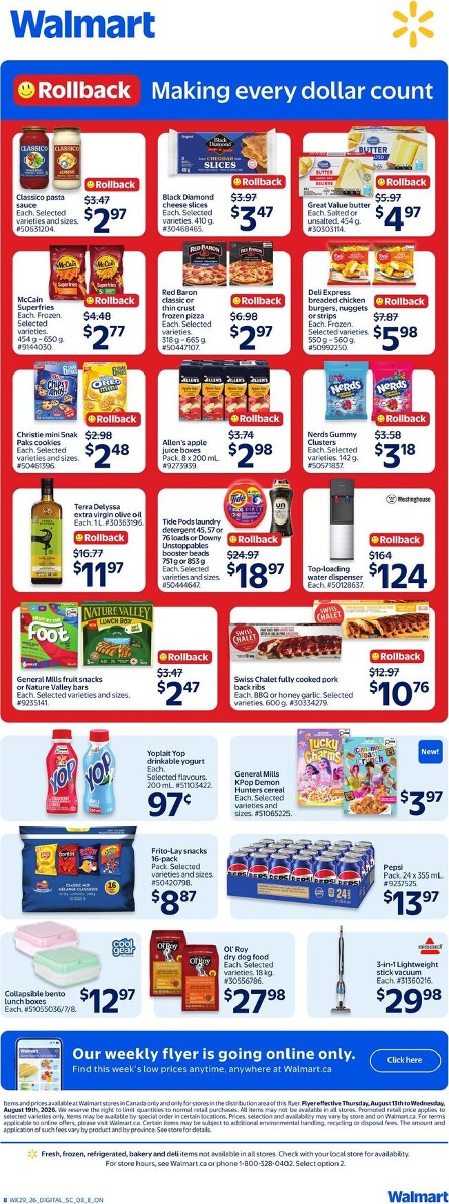 walmart - Walmart Flyer Valid from 2026-08-13 to 2026-08-19 - page: 2