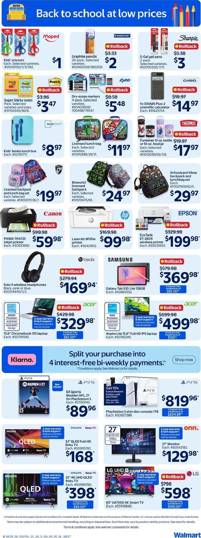 walmart - Walmart Flyer Valid from 2026-08-13 to 2026-08-19 - page: 8
