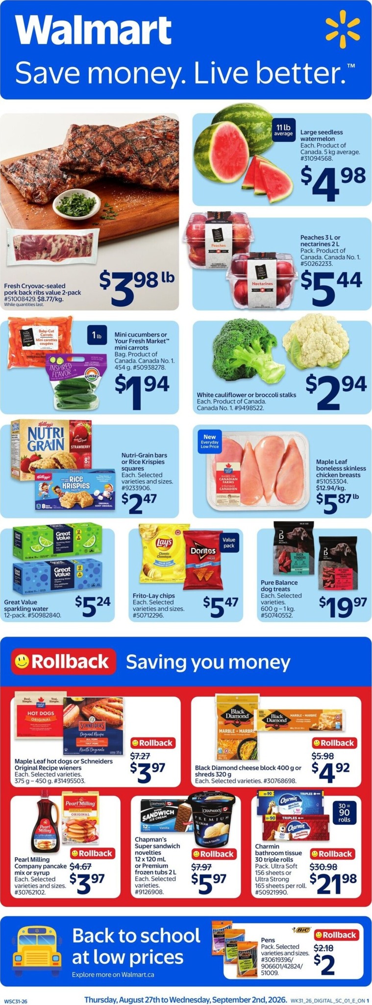 walmart - New Walmart Flyer for This Week – 2026-08-27 to 2026-09-02