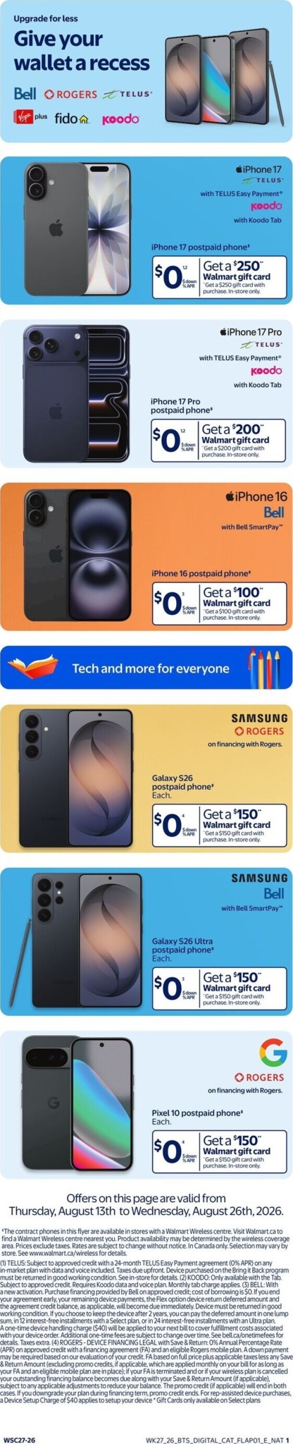 walmart - New Walmart Flyer for This Week – 2026-08-27 to 2026-09-02 - page: 22