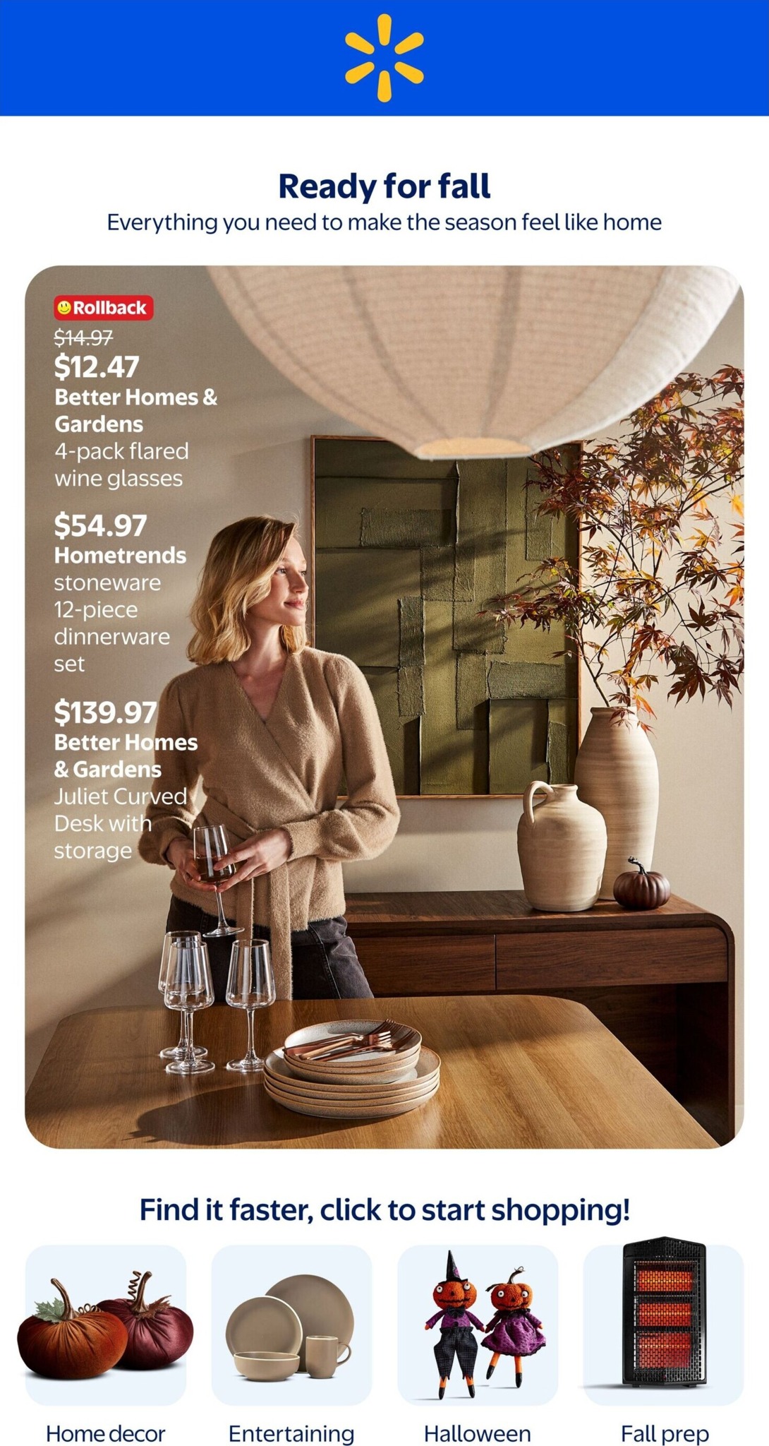 walmart - New Walmart - Ready for Fall Flyer for This Week – 2026-09-10 to 2026-10-21