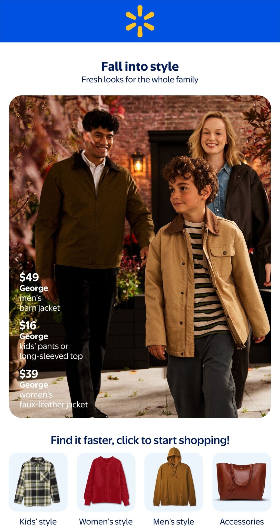 walmart - New Walmart - Fall into Style Flyer for This Week – 2026-09-10 to 2026-10-21