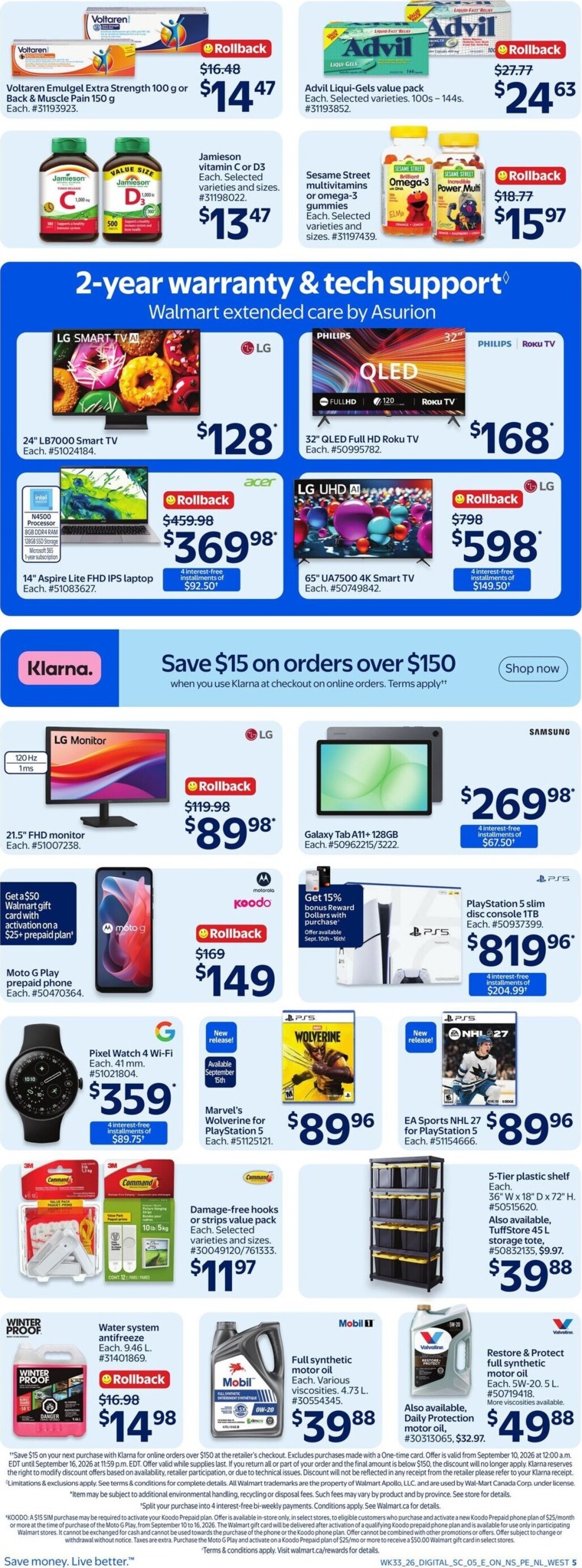walmart - New Walmart Flyer for This Week – 2026-09-10 to 2026-09-16 - page: 11