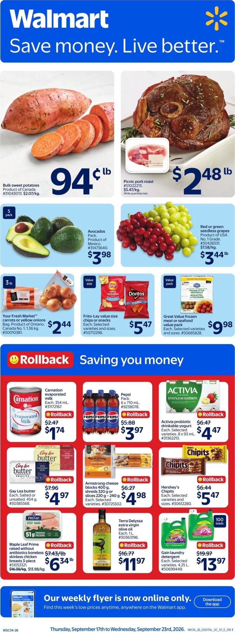 walmart - New Walmart Flyer for This Week – 2026-09-17 to 2026-09-23
