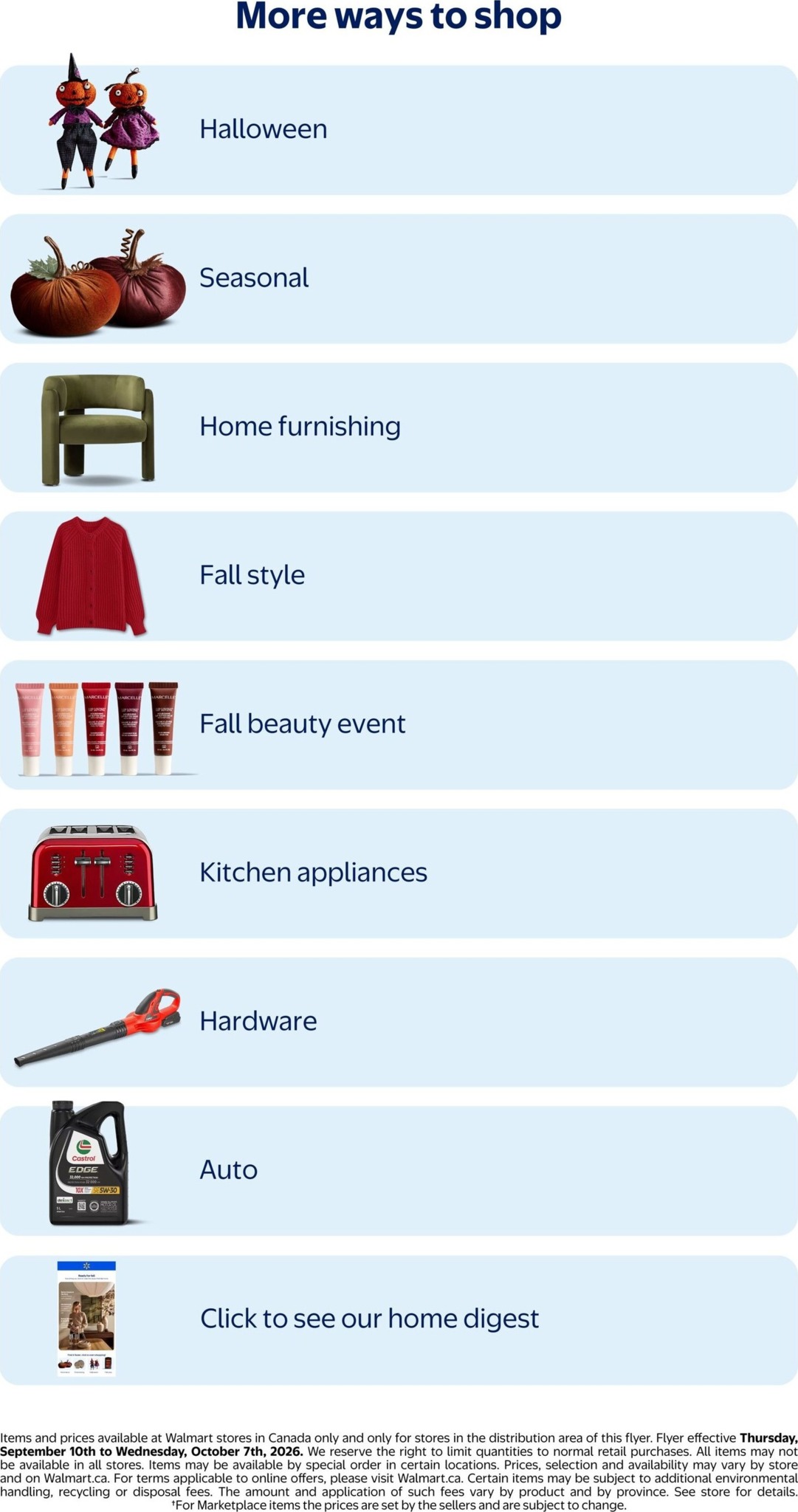 walmart - Walmart - Fall into Style Flyer Valid from 2026-09-10 to 2026-10-21 - page: 17