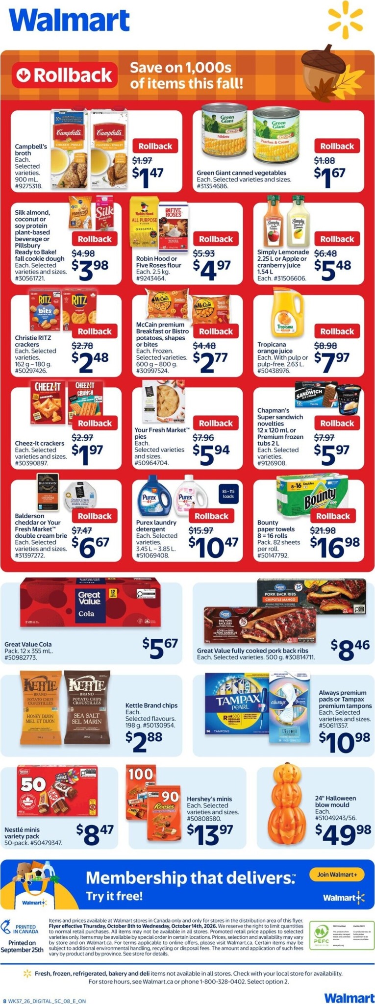 walmart - New Walmart Flyer for This Week – 2026-10-08 to 2026-10-14 - page: 3